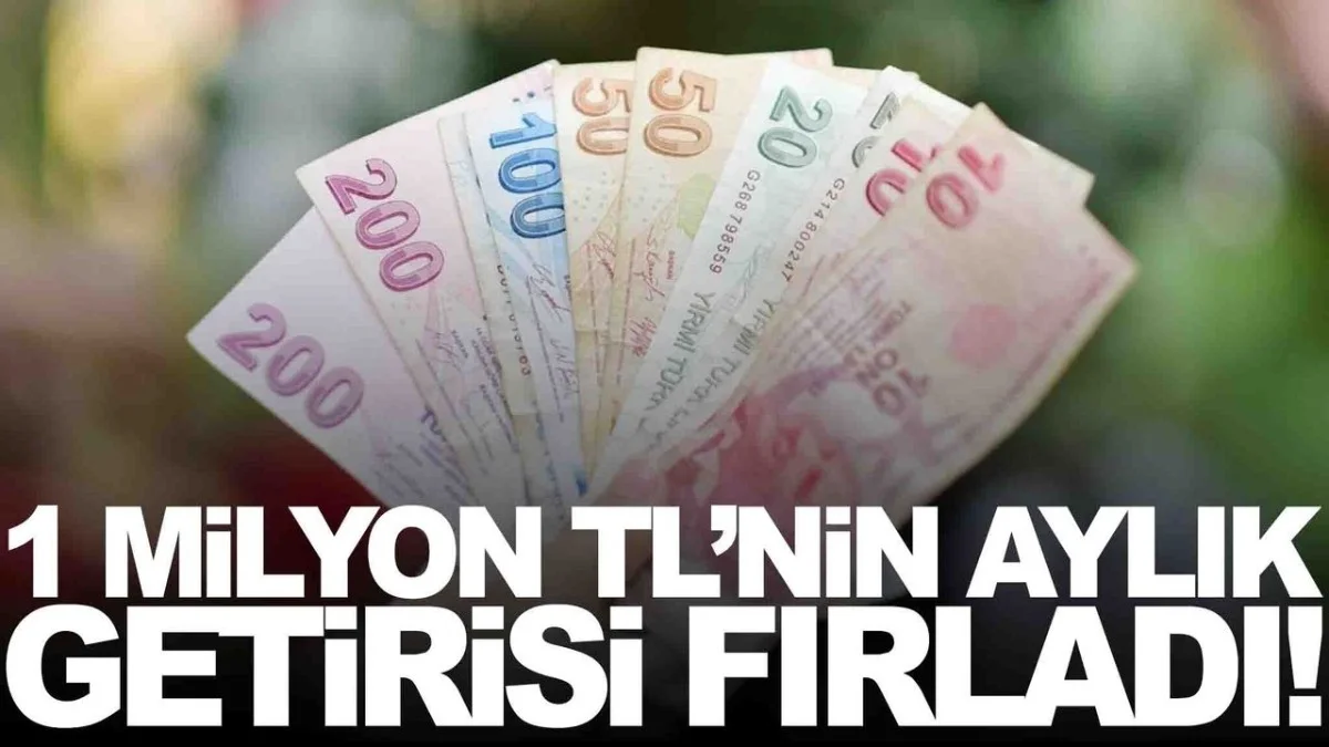 1 Milyon TL’si Olan Yaşadı! Aylık Getiri Rekor Seviyeye Çıktı