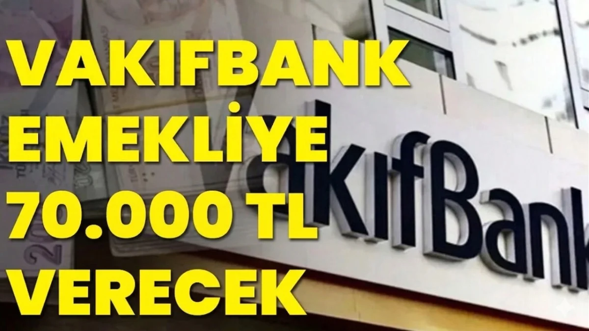 Kamu Bankasından Emekli Kredisi! 70 Bin TL Emekliye Özel Düşük Faiz Oranlarıyla Veriliyor