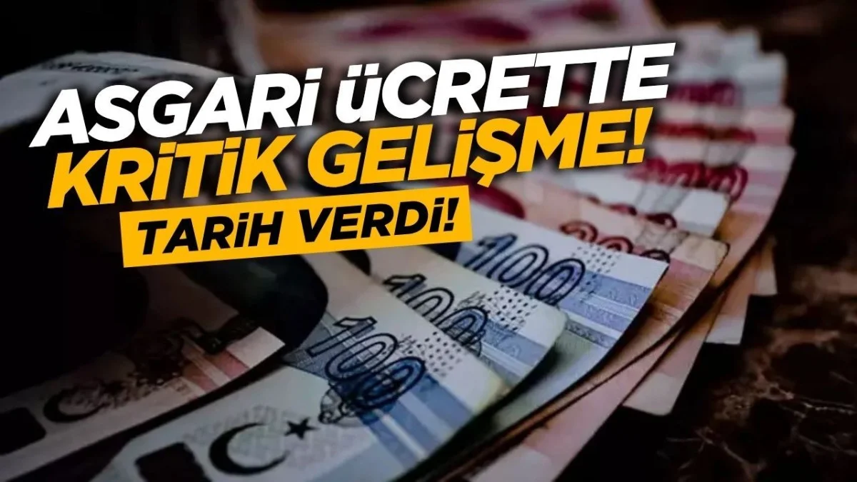 Milyonları İlgilendiriyor! Asgari Ücret İçin Kritik Tarih Açıklandı